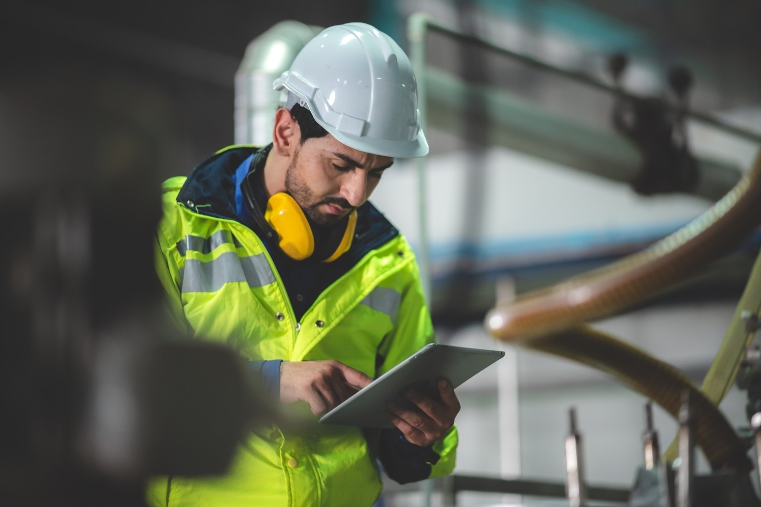 Executive Engineer Working on Electrical Automation Projects.